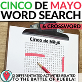 Spanish Cinco de Mayo Activities - Word Search and Crossword