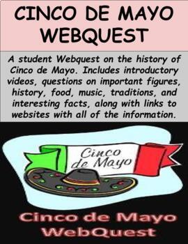 Preview of Cinco de Mayo Webquest (GOOGLE SLIDES)