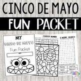 Cinco de Mayo Busy Packet - Worksheets for 1st and 2nd Gra