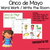 Cinco de Mayo Write the Room + Sentence Writing Activity