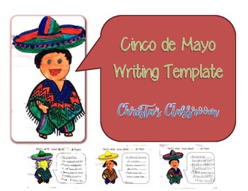 Preview of Cinco de Mayo Writing Activity