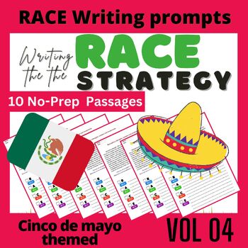 Preview of Cinco de Mayo Writing Prompts