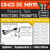Cinco de Mayo Writing Prompts with Pictures (Opinion, Expl