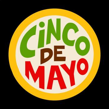 Preview of Cinco de Mayo lesson with printable for Spanish class