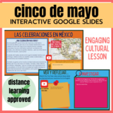 Cinco de mayo - Interactive Google Slides (Intermediate low/mid)