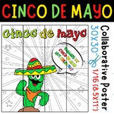 Cinco de mayo Spanish Collaborative Poster Craft - Cactus 