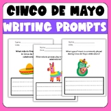Cinco de mayo Writing Prompts,craft & activities