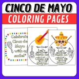 Cinco de mayo coloring sheet Fiesta Coloring Pages activities