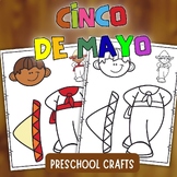 Cinco de mayo craftivity: mariachi Paper craft templates |