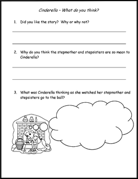 Cinderella - A reading comprehension unit by Ms Joanne | TpT