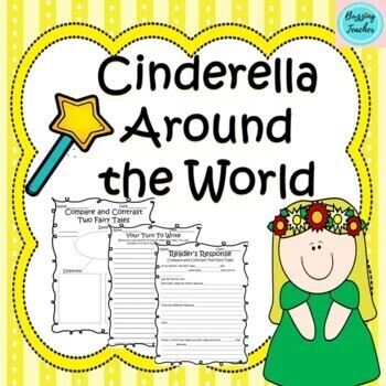 Preview of Cinderella Stories Around the World - Comparing Four Cinderella Stories