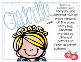 Cinderella Comparison Project - QR Codes- Reading Literacy