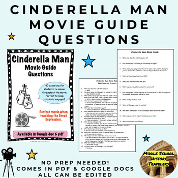 Preview of Cinderella Man Movie Guide Questions
