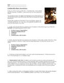 Cinderella Man Movie Questions - The Great Depression