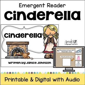 Cinderella Reader Simple Fairy Tale Reader for Early Readers - Print ...