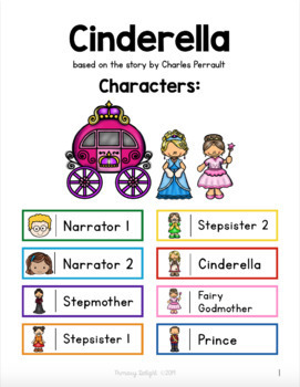Cinderella Readers' Theater by Primary Delight | TpT
