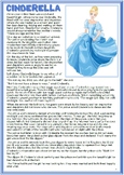 Cinderella Reading Comprehension Worksheets