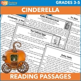 Cinderella Stories - Five Reading Passages in Printable an