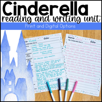 Preview of Cinderella Story Elements - Reading and Writing Unit