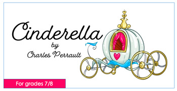 Cinderella by Charles Perrault Questions AND Answers Included - Editable