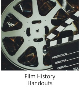 Preview of Cinema Film History High School 9 Week Unit Plan Course Movies
