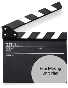 Preview of Cinema Film Making High School Unit Plan Course Movie Making