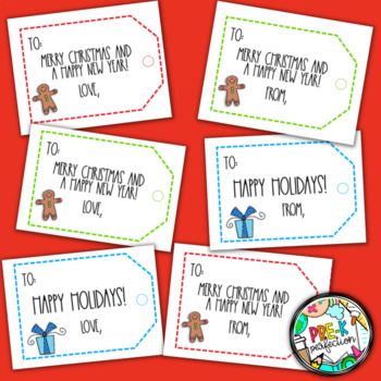 Holiday Gift Tags - TheRoomMom