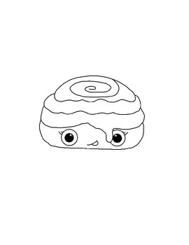 Preview of Cinnamon Roll Baking Clip Art