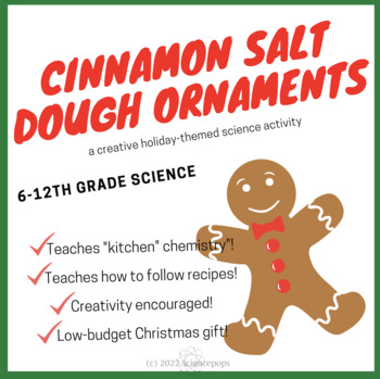 Preview of Cinnamon Salt Dough Ornament Science Lab