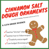 Cinnamon Salt Dough Ornament Science Lab