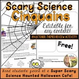 Halloween Science Topics Review Activity for Any Content :