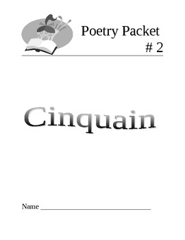Preview of Cinquain Student Workbook
