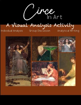 Preview of Circe in Art| Madeline Miller| Art Analysis Discussion and Writing Activity