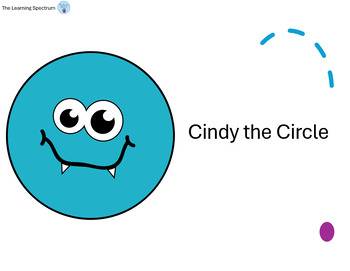 Preview of Circle ADAPTED Book | Cloze Notes | Special Education | Shapes | ELA