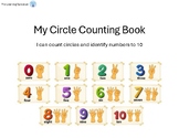 Circle ADAPTED Counting Book | Special Education | Shapes 