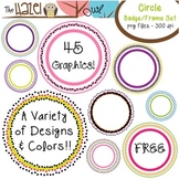 FREE Circle Badge Set: Graphics for Teachers