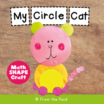 Preview of Circle Cat 2D Shape Craft