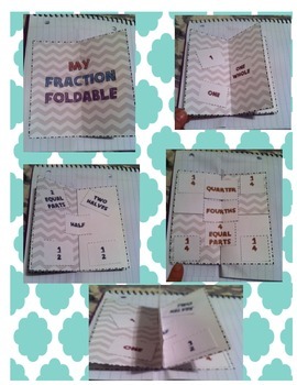 Preview of Circle Fraction Foldable