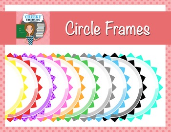 Preview of Circle Frames - Free