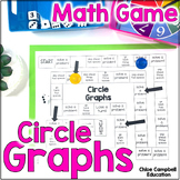 Circle Graphs Game - 7th Grade Math Activity - Reading and