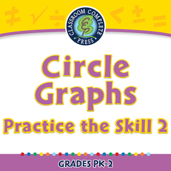 Preview of Data Analysis & Probability: Circle Graphs Practice the Skill 2 NOTEBOOK Gr.PK-2