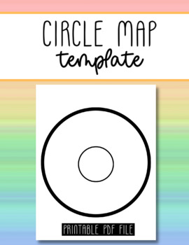Story Map Template - Center Circle