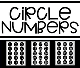 FREEBIE | Circle Numbers | Easy Label System