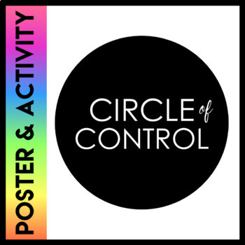 Preview of Circle Of Control Poster and Sorting Activity (Distance Learning Compatible)