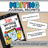 Writing Journal Prompts for Preschool and Kindergarten