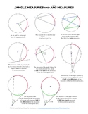 Circle Properties Study Guide: Angles, Arcs, and Segments