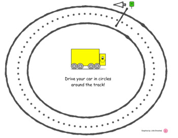 circle racetrack practice crossing midline brain gym by little smarties