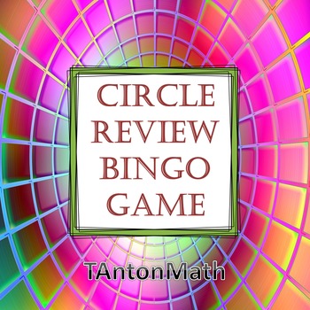 Preview of Circle Review Bingo Game