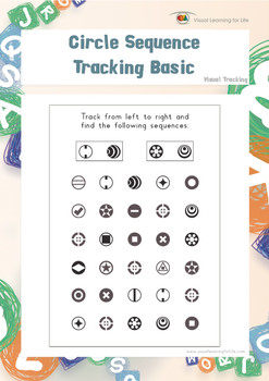 circle sequence tracking basic by visual learning for life tpt