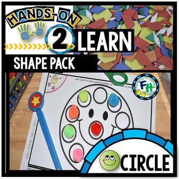 Preview of Circle Shape Activity Pack for Preschool